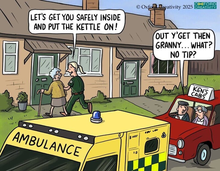Ambulance v Taxi-1