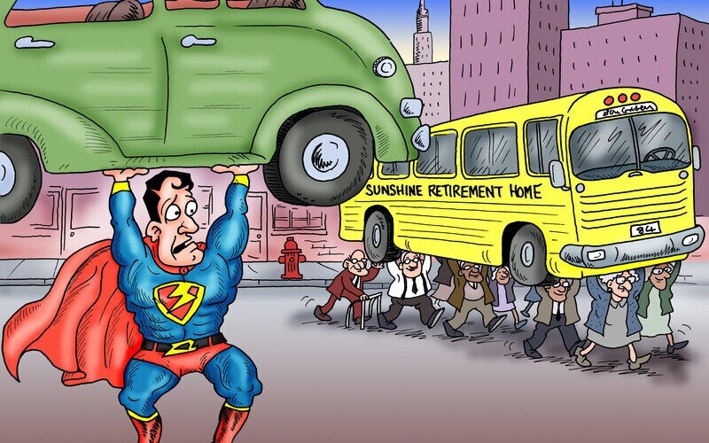 superman v team-1